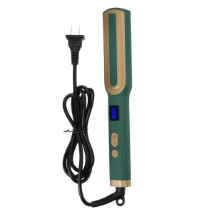 2 In 1 Electric Hair Straightener Straight Hair Brush Ceramic Comb Beauty Styling Tool