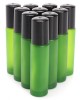 10Pcs 10ml Empty Frosted Roll On Glass Bottles Roller Ball For Perfume Essential Oils