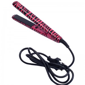 2 In 1 Portable Ceramic Ionic Flat Iron Hair Straightener Curling Curler
