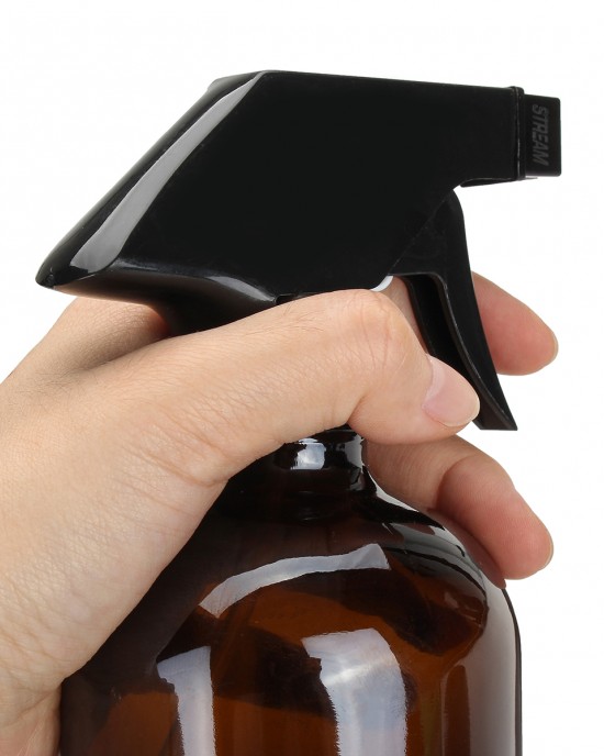 500ml Amber Glass Spray Refillable Bottles Water Sprayer 500ml Amber Glass Spray Refillable Bottles Water Sprayer