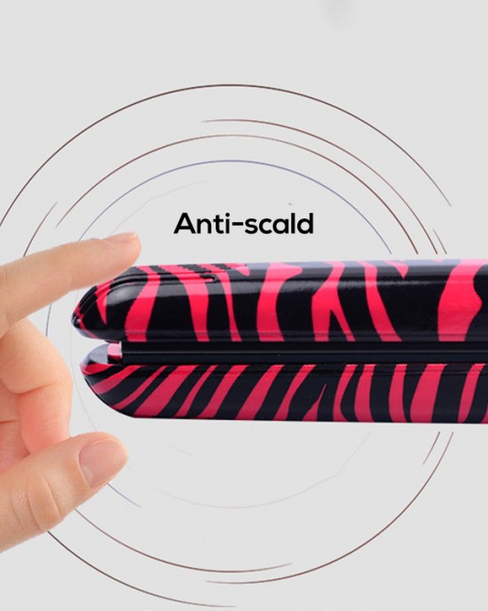 2 In 1 Portable Ceramic Ionic Flat Iron Hair Straightener Curling Curler 2 In 1 Portable Ceramic Ionic Flat Iron Hair Straightener Curling Curler