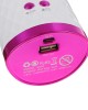 USB Rechargeable Cordless Auto  rotating Hair Curler Hair Waver Curling Iron with LCD Temp Display