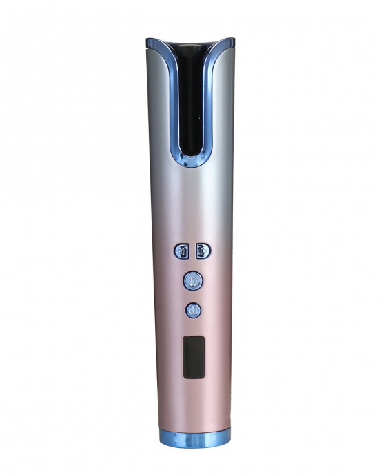 Intelligtent Automatic Curling Iron HD LCD Display Temperature Time Adjustment Hair Curler Rechargeable Portable Curling Iron Intelligtent Automatic Curling Iron HD LCD Display Temperature Time Adjustment Hair Curler Rechargeable Portable Curling Iron