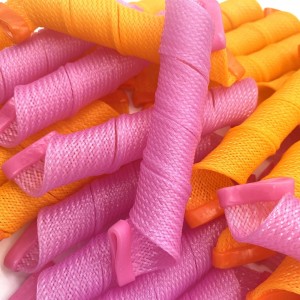30 45 55 65cm Hair Rollers Snail Shape Not Waveform Spiral Round Curls Hair Curler Soft Hair Curler DIY Magic Hair Rollers