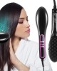 Hair Straightener Brush Anti  scald Electric Ionic Straightening Comb Ceramic Heating Temperature Adjustable Auto  Off Hair Brush