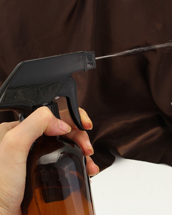 250 500ML Amber Glass Spray Bottles Sprayer Trigger For Aromatherapy Dispenser