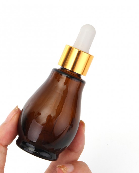 5Pcs Amber Glass Pipette Eye Dropper Bottles for Aromatherapy Essential Oil Perfume Toner 5Pcs Amber Glass Pipette Eye Dropper Bottles for Aromatherapy Essential Oil Perfume Toner