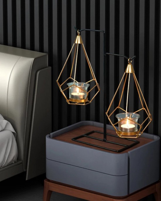 Nordic Modern Minimalist Style Double Hanging Basket Hydroponic Office Desk Decoration Ornaments for Home Office Nordic Modern Minimalist Style Double Hanging Basket Hydroponic Office Desk Decoration Ornaments for Home Office