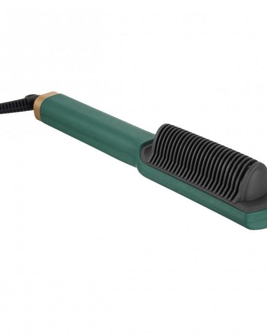 2 In 1 Electric Hair Straightener Straight Hair Brush Ceramic Comb Beauty Styling Tool