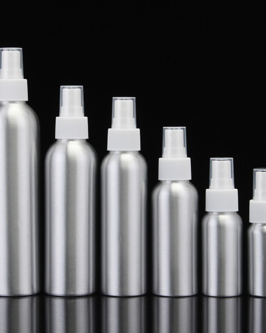 30ml 250ml Empty Aluminum Metal Spray Bottle Transparent White Fine Mist Spray Head Portable Sprayer 30ml 250ml Empty Aluminum Metal Spray Bottle Transparent White Fine Mist Spray Head Portable Sprayer