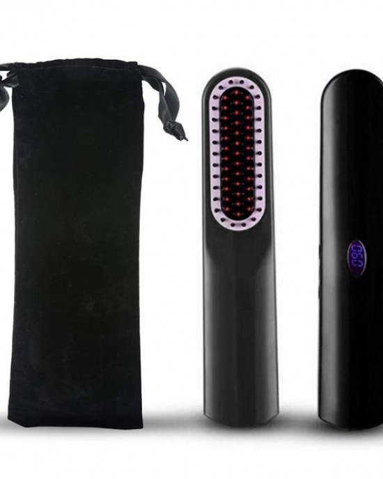 Multi functional Straight Hair Comb Cordless USB Charging Hair Straightening Brush LCD Wireless Men Beard Straightener Hair Style Comb Multi functional Straight Hair Comb Cordless USB Charging Hair Straightening Brush LCD Wireless Men Beard Straightener Hair Style Comb