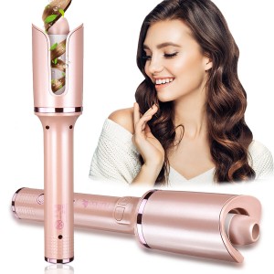 Fully Automatic Spiral Electric Rotating Curling Iron Temperature Digital Display Hair Curler Muti  speed Temperature Control Curling Iron