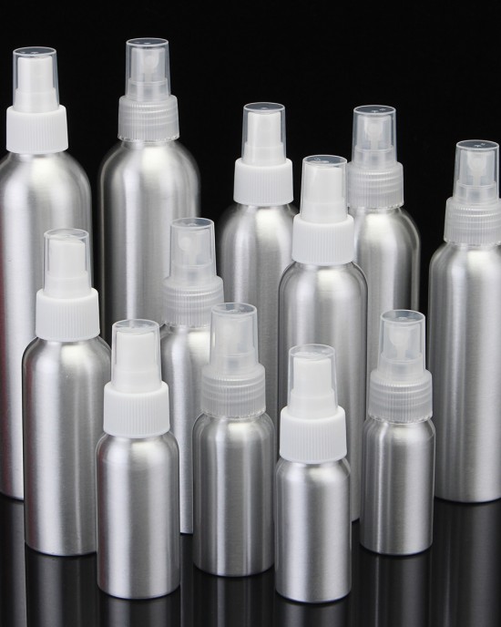 30ml 250ml Empty Aluminum Metal Spray Bottle Transparent White Fine Mist Spray Head Portable Sprayer 30ml 250ml Empty Aluminum Metal Spray Bottle Transparent White Fine Mist Spray Head Portable Sprayer