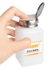 JAKEMY JM  Z11 180ml Liquid Alcohol Press Empty Clear Bottle Liquid Dispenser Bottle Portable Plastic Liquid Dispenser Bottle Pumping Bottle