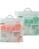 8 PCS set PVC Material Portable Mini Traveler Packing Bottle Press Bottle Cream Box Random Color 8 PCS set PVC Material Portable Mini Traveler Packing Bottle Press Bottle Cream Box Random Color