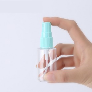 8 PCS set PVC Material Portable Mini Traveler Packing Bottle Press Bottle Cream Box  Random Color