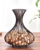 Wine Stopper Storage Basket Home Decoration Kitchen Table Dried Flower Decoration Matte Bronze Small Wine Stopper Storage Basket Home Decoration Kitchen Table Dried Flower Decoration Matte Bronze Small