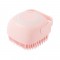 4 PCS Multifunctional Silicone Household Bath Brush  Square Pink