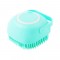 4 PCS Multifunctional Silicone Household Bath Brush  Square Blue