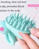 2 PCS Cute Rabbit Shaped Silicone Shampoo Brush Green 2 PCS Cute Rabbit Shaped Silicone Shampoo Brush Green
