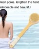 Natural Bristle Massage Exfoliating Shower Brush Natural Bristle Massage Exfoliating Shower Brush
