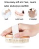 PPR Soft Bead Handleless Massage Bristle Bath Brush