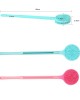 Silicone Massage Long Handle Double Sided Bath Brush Silicone Massage Long Handle Double Sided Bath Brush
