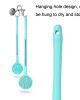 Silicone Massage Long Handle Double Sided Bath Brush Silicone Massage Long Handle Double Sided Bath Brush