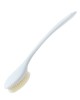 Long Handle Soft Hair Bathing Brush Nylon Hair Massage Brush  White