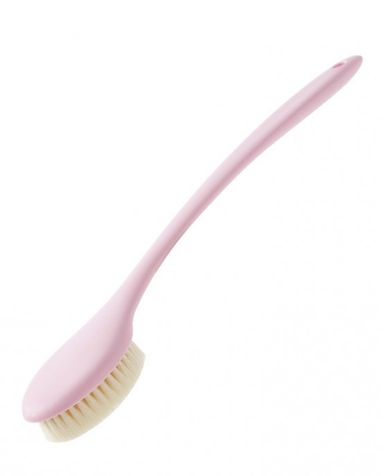 Long Handle Soft Hair Bathing Brush Nylon Hair Massage Brush Pink Long Handle Soft Hair Bathing Brush Nylon Hair Massage Brush Pink