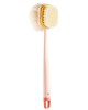 SW076 Double Side Bath Brush Disassembly Long Handle Soft Nylon Brush Color Pink Flocking SW076 Double Side Bath Brush Disassembly Long Handle Soft Nylon Brush Color Pink Flocking