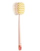 SW076 Double Side Bath Brush Disassembly Long Handle Soft Nylon Brush Color Pink Bath Cloth SW076 Double Side Bath Brush Disassembly Long Handle Soft Nylon Brush Color Pink Bath Cloth