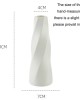 Simple Style Living Room Flower Vase Arrangement Dried Flower Soft Decoration Milk White Simple Style Living Room Flower Vase Arrangement Dried Flower Soft Decoration Milk White