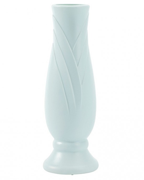 Petal Shaped Simple Drop Proof PE Vase Imitation Porcelain Home Decoration Ornaments Green Petal Shaped Simple Drop Proof PE Vase Imitation Porcelain Home Decoration Ornaments Green