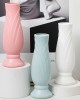 Petal Shaped Simple Drop Proof PE Vase Imitation Porcelain Home Decoration Ornaments White Petal Shaped Simple Drop Proof PE Vase Imitation Porcelain Home Decoration Ornaments White