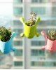 3 PCS Wall  mounted Plant Growing Vase Home Office Storage Box Random Color Delivery