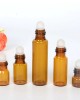 5PCS 1ml 2ml 3ml 5ml 10ml Amber Thin Glass Roll Metal Roll on Bottle Sample Test Essential Oil Vials Brown Glass Ball 5PCS 1ml 2ml 3ml 5ml 10ml Amber Thin Glass Roll Metal Roll on Bottle Sample Test Essential Oil Vials Brown Glass Ball