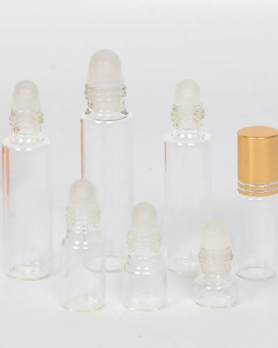 5PCS 1ml 2ml 3ml 5ml 10ml Amber Thin Glass Roll Metal Roll on Bottle Sample Test Essential Oil Vials Transparent Glass Ball 5PCS 1ml 2ml 3ml 5ml 10ml Amber Thin Glass Roll Metal Roll on Bottle Sample Test Essential Oil Vials Transparent Glass Ball