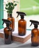 500ml Amber Glass Spray Refillable Bottles Water Sprayer 500ml Amber Glass Spray Refillable Bottles Water Sprayer
