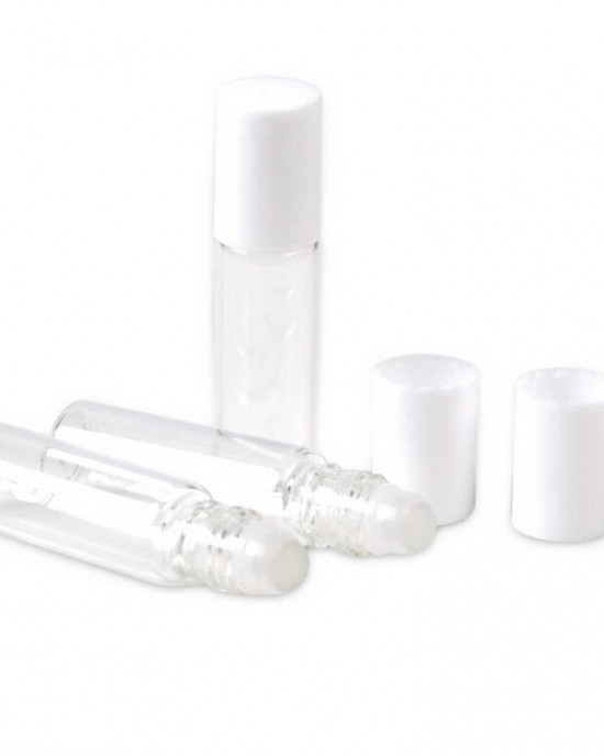 5ml Empty Clear Glass Roll on Bottles Refillable Roller Ball Essential Oil Liquid Bottle 5ml Empty Clear Glass Roll on Bottles Refillable Roller Ball Essential Oil Liquid Bottle