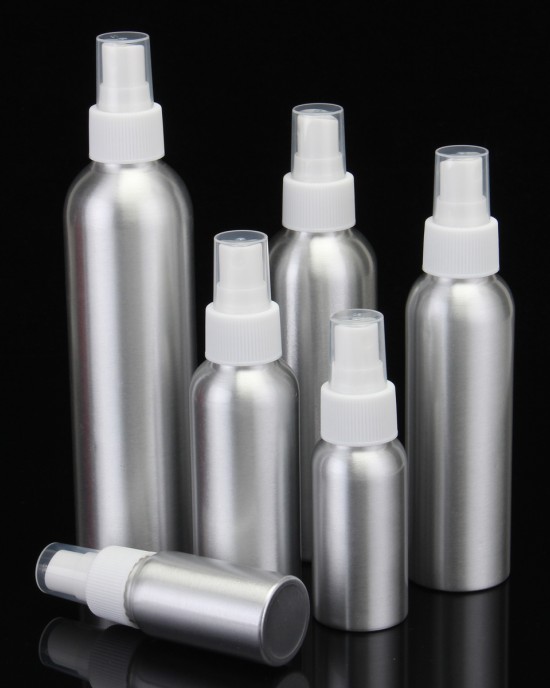 30ml 250ml Empty Aluminum Metal Spray Bottle Transparent White Fine Mist Spray Head Portable Sprayer 30ml 250ml Empty Aluminum Metal Spray Bottle Transparent White Fine Mist Spray Head Portable Sprayer