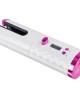 USB Rechargeable Cordless Auto  rotating Hair Curler Hair Waver Curling Iron with LCD Temp Display