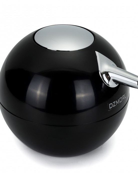 Ball  shaped Liquid Soap Dispenser Lotion Hair Shampoo Container Bathroom 380ml