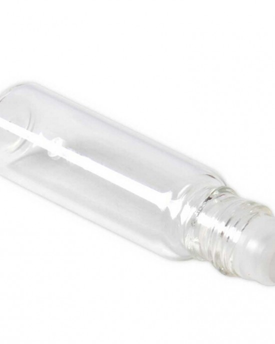 5ml Empty Clear Glass Roll on Bottles Refillable Roller Ball Essential Oil Liquid Bottle 5ml Empty Clear Glass Roll on Bottles Refillable Roller Ball Essential Oil Liquid Bottle