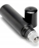 10Pcs 10ml Empty Frosted Roll On Glass Bottles Roller Ball For Perfume Essential Oils